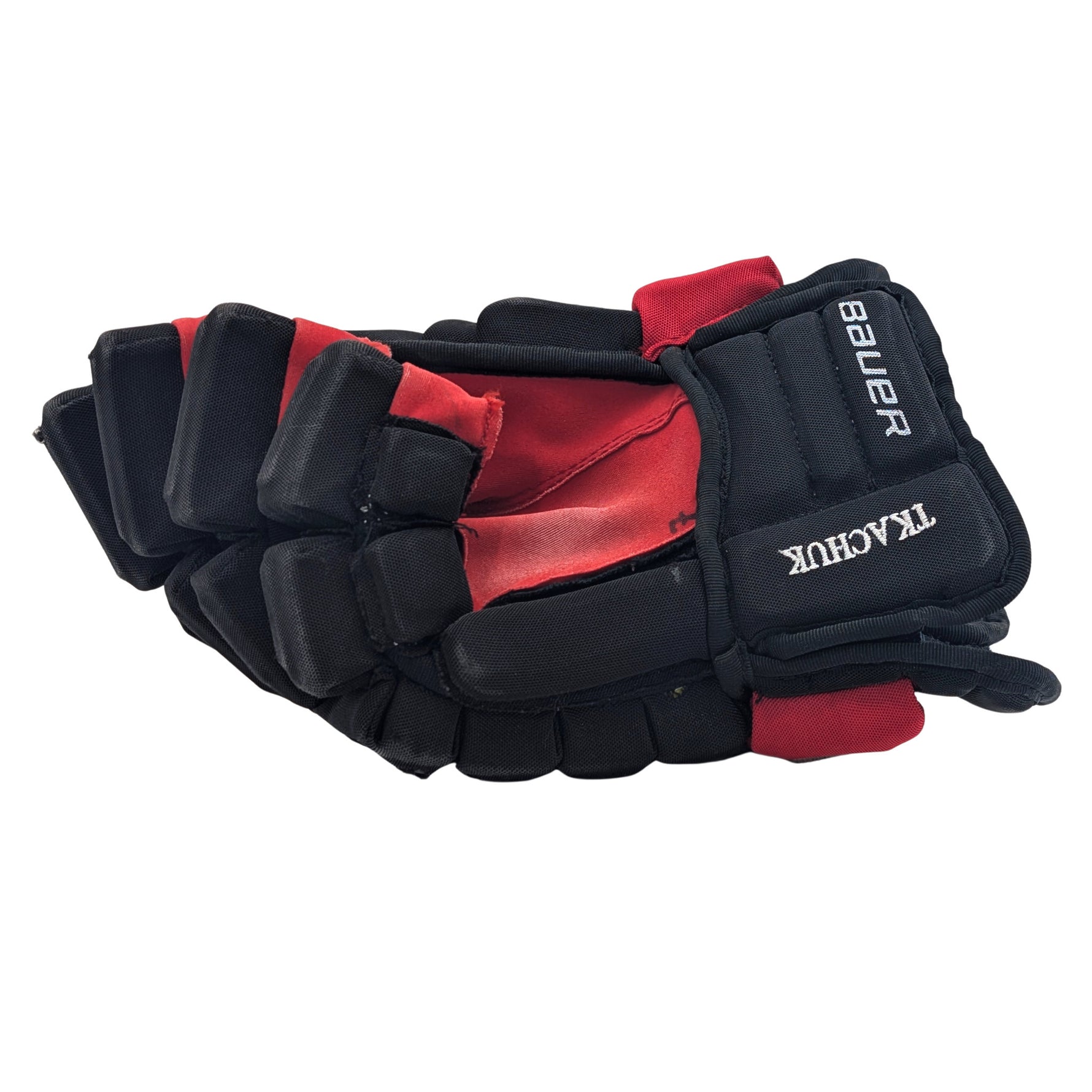 Brady Tkachuk signed hockey glove #3
