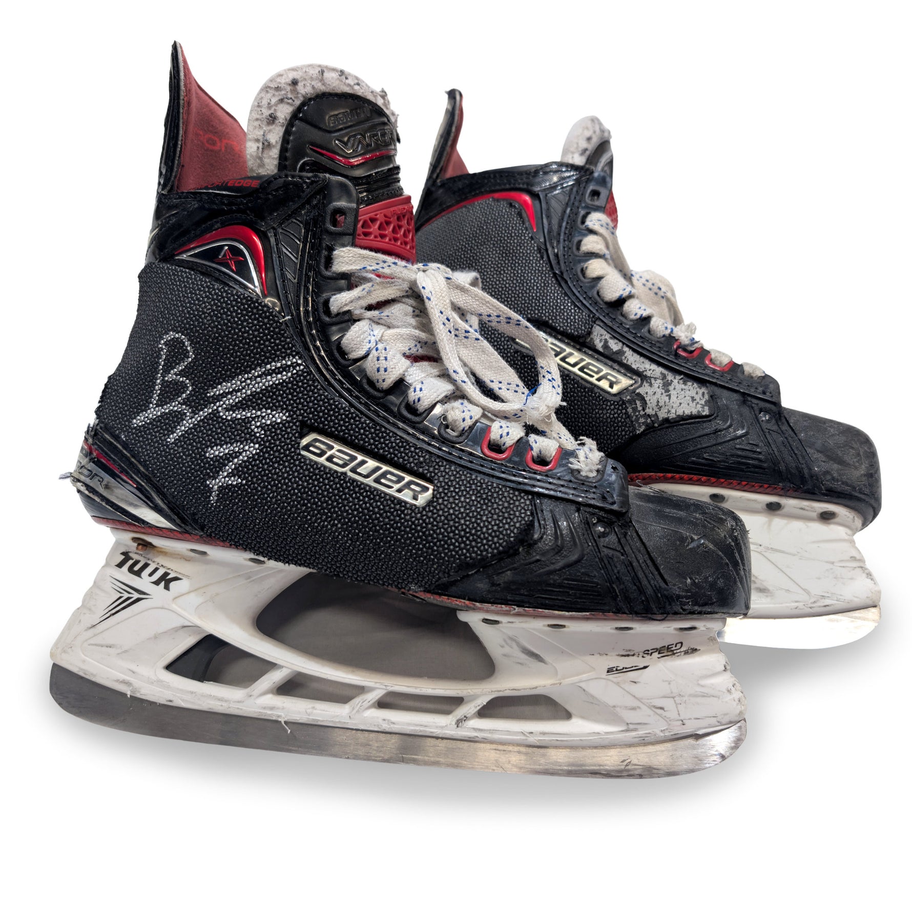 Brady Tkachuk Signed Hockey Skates