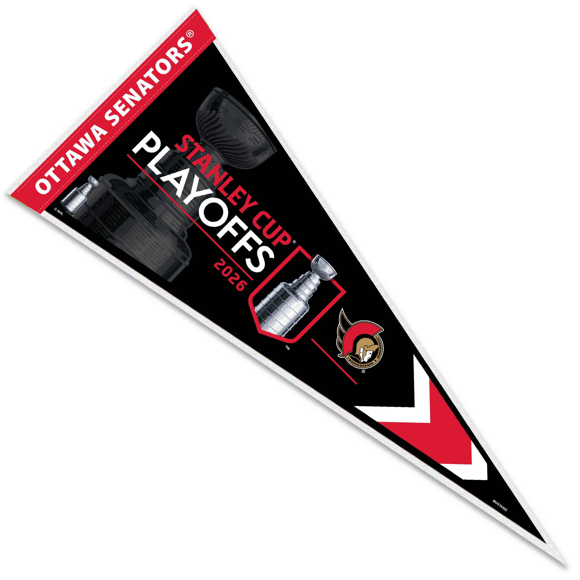 OTTAWA SENATORS 2026 STANLEY CUP PLAYOFFS COLLECTORS PENNANT