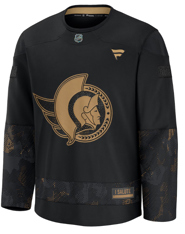 Ottawa Senators CAF 2025-26 PRACTICE JERSEY