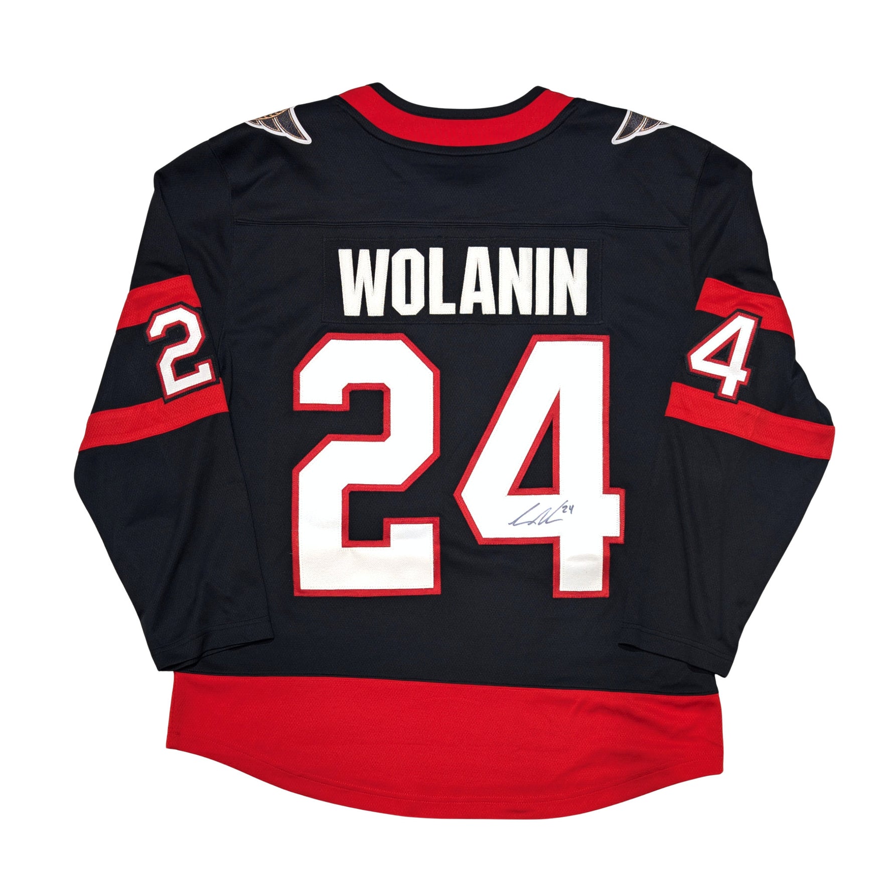 Christian Wolanin Signed Ottawa Senators Fanatics Breakaway Jersey #1