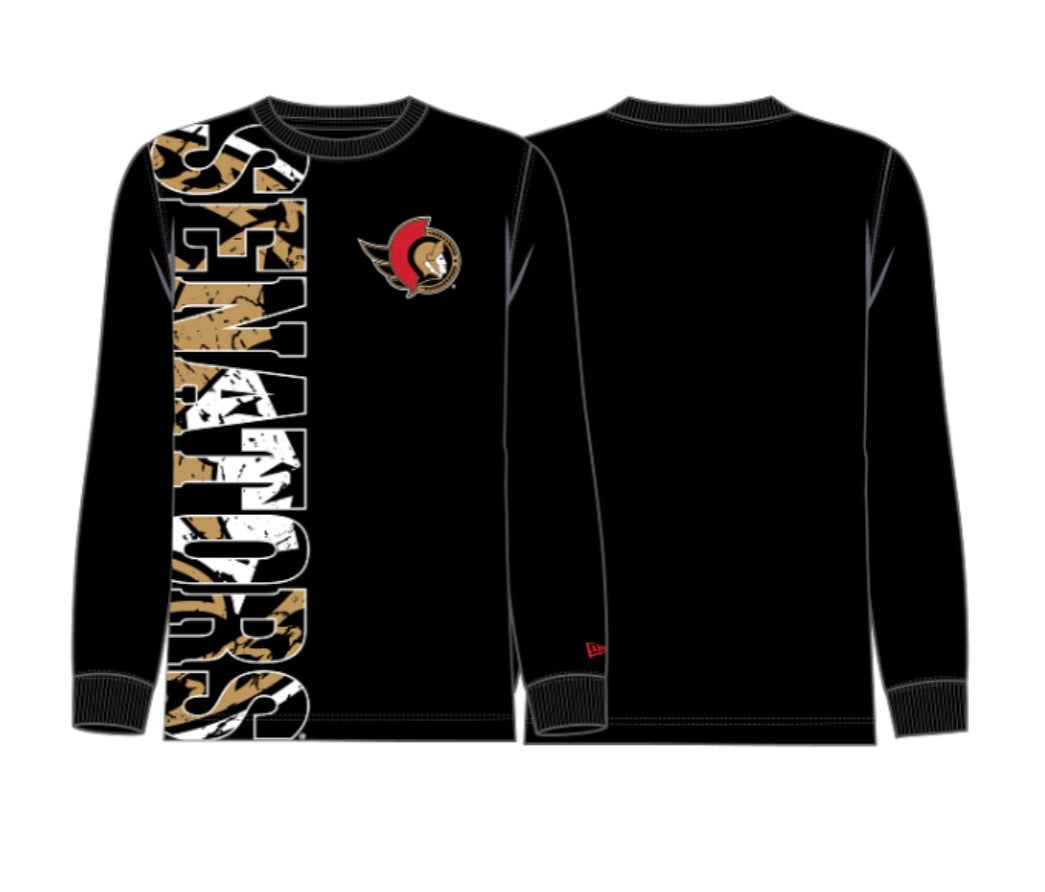 OTTAWA SENATORS SIDE LOGO LONG SLEEVE
