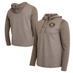 OTTAWA SENATORS KNIT HENLEY PULLOVER HOODIE