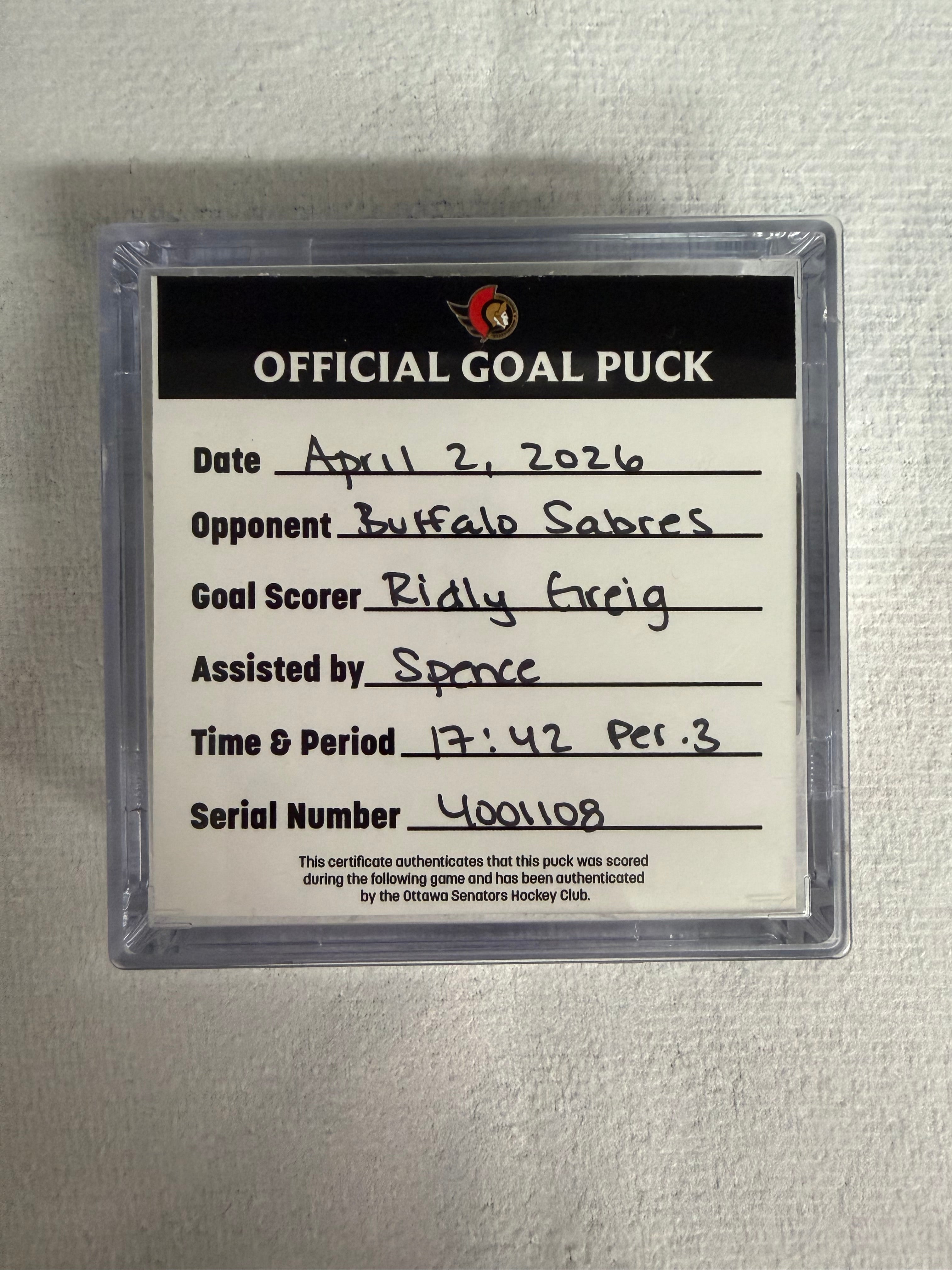 Apr 2 Ridly Greig