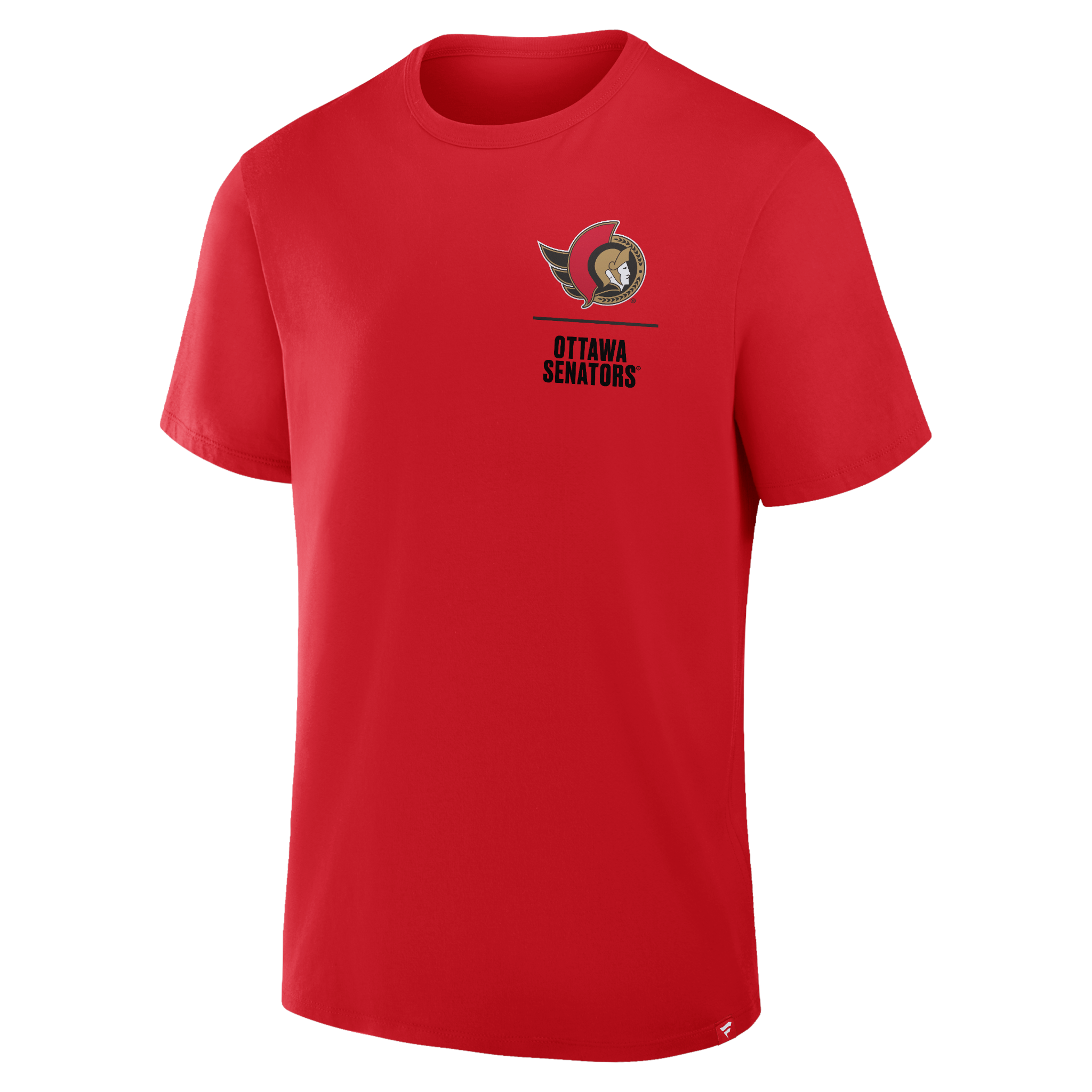 OTTAWA SENATORS FANATICS CRASH LEGACY RED TEE