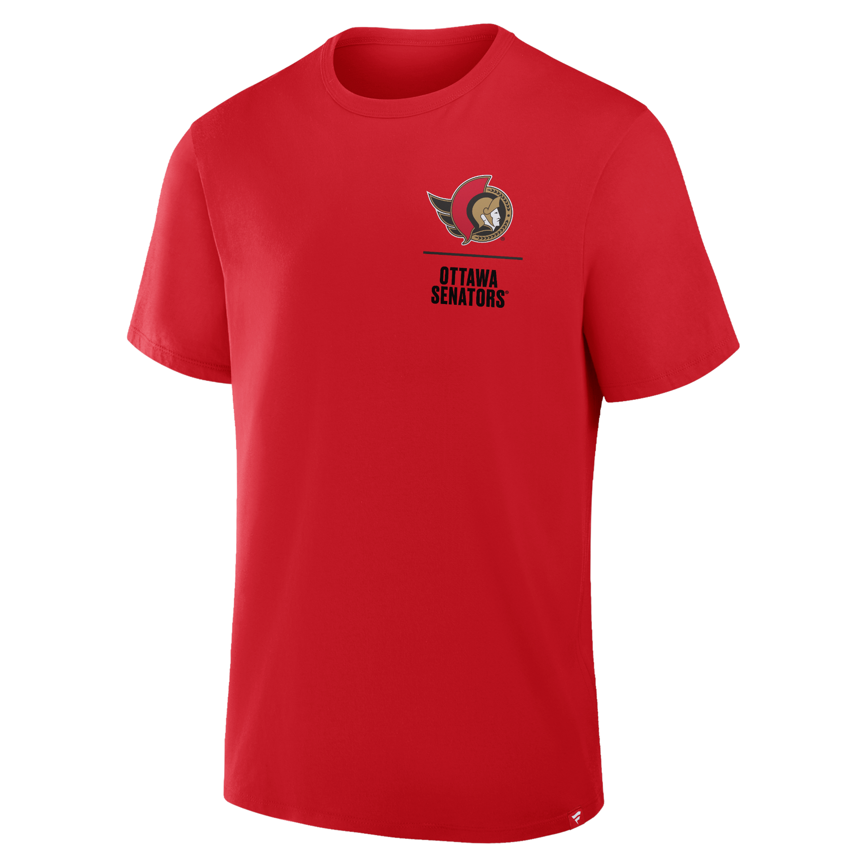 OTTAWA SENATORS FANATICS CRASH LEGACY RED TEE