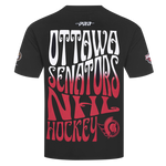 OTTAWA SENATORS WAVY DROP SHOULDER TEE