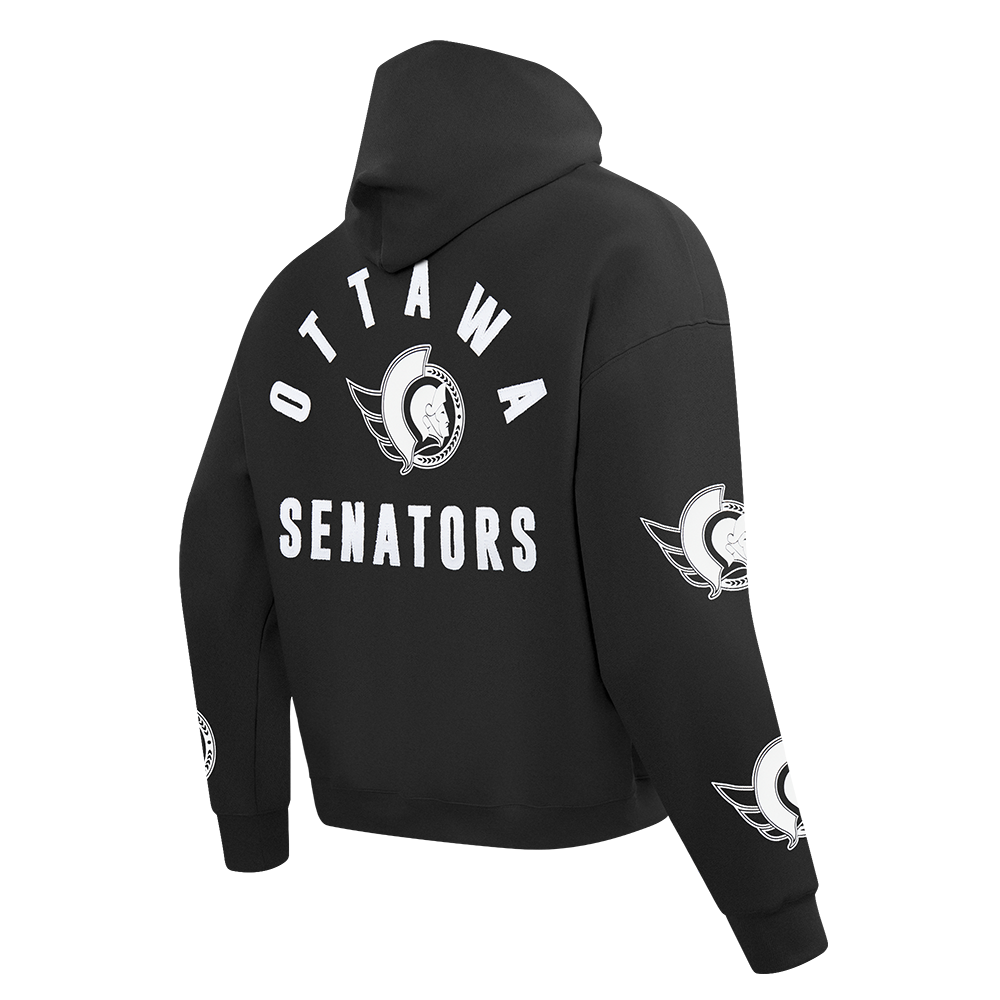 OTTAWA SENATORS ALL PRO DROP SHOULDER ZIP UP HOODIE