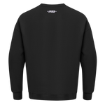 OTTAWA SENATORS CLASSIC ICON MEN'S PRO DROP SHOULDER BLACK CREWNECK SWEATER