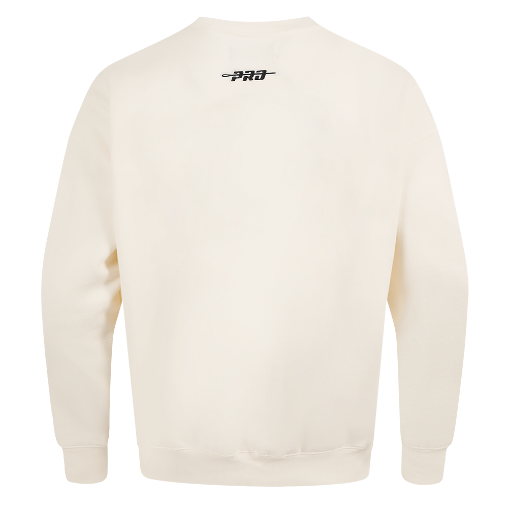 OTTAWA SENATORS CLASSIC ICON PRO DROP SHOULDER WHITE CREWNECK SWEATER