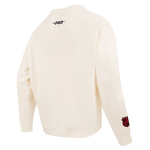 OTTAWA SENATORS CLASSIC ICON PRO DROP SHOULDER WHITE CREWNECK SWEATER