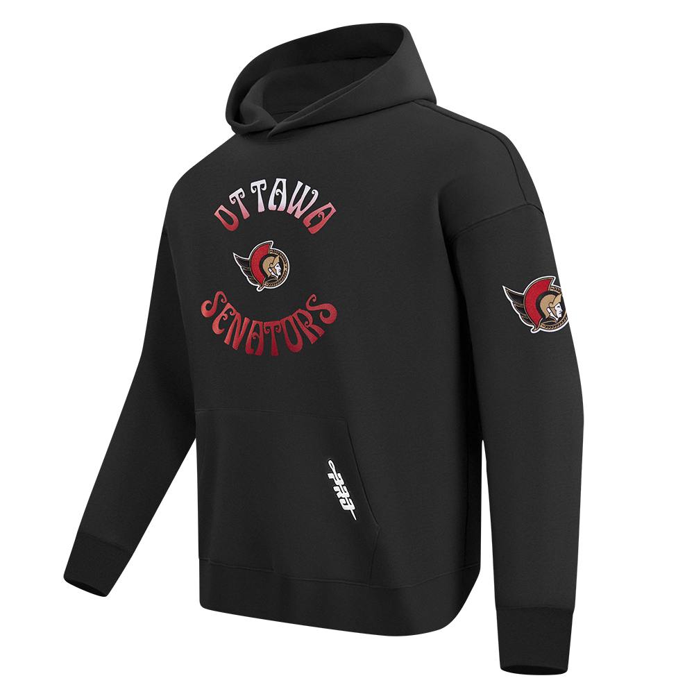 OTTAWA SENATORS WAVY DROP SHOULDER PULLOVER HOODIE