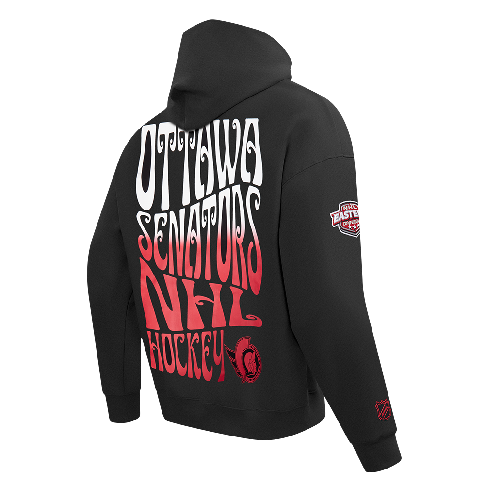 OTTAWA SENATORS WAVY DROP SHOULDER PULLOVER HOODIE