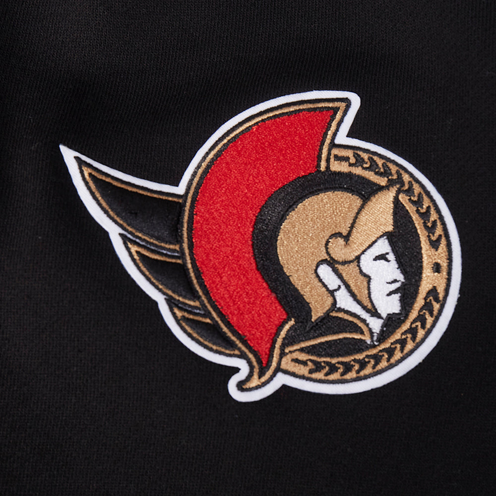 OTTAWA SENATORS WAVY DROP SHOULDER PULLOVER HOODIE