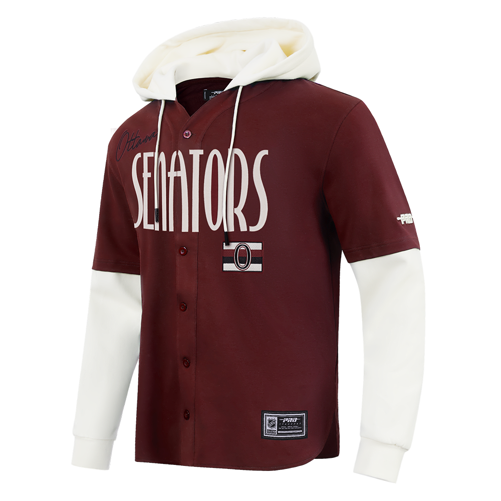 OTTAWA SENATORS ORIGINAL PLAYER BUTTON DOWN HOODIE