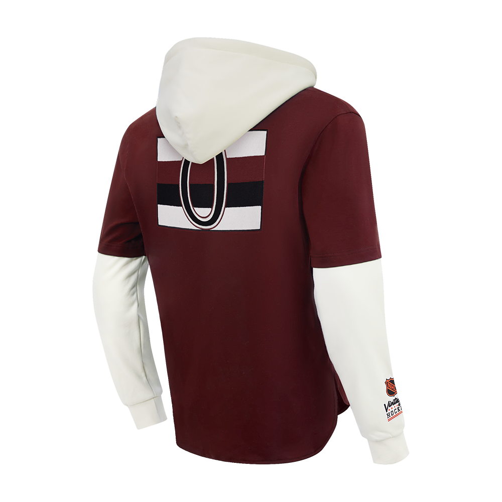 OTTAWA SENATORS ORIGINAL PLAYER BUTTON DOWN HOODIE