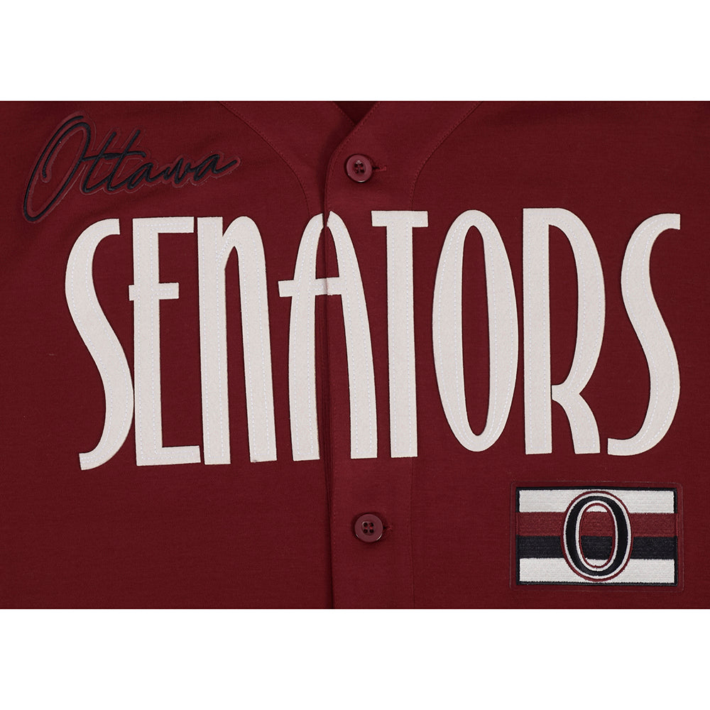 OTTAWA SENATORS ORIGINAL PLAYER BUTTON DOWN HOODIE