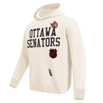 OTTAWA SENATORS HOME TEAM DROP SHOULDER PULLOVER HOODIE