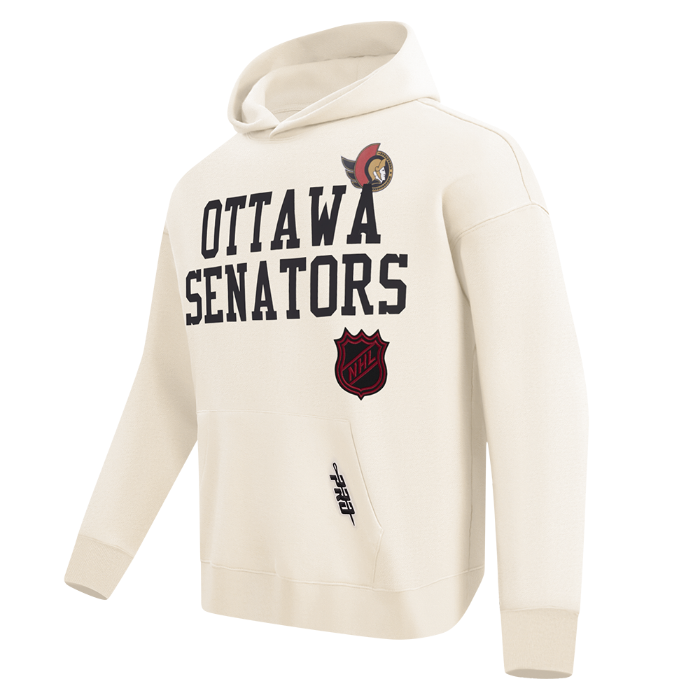 OTTAWA SENATORS HOME TEAM DROP SHOULDER PULLOVER HOODIE