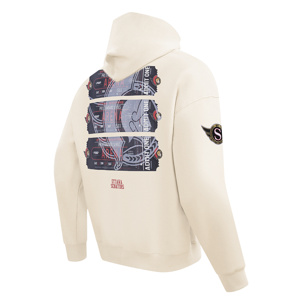 OTTAWA SENATORS HOME TEAM DROP SHOULDER PULLOVER HOODIE
