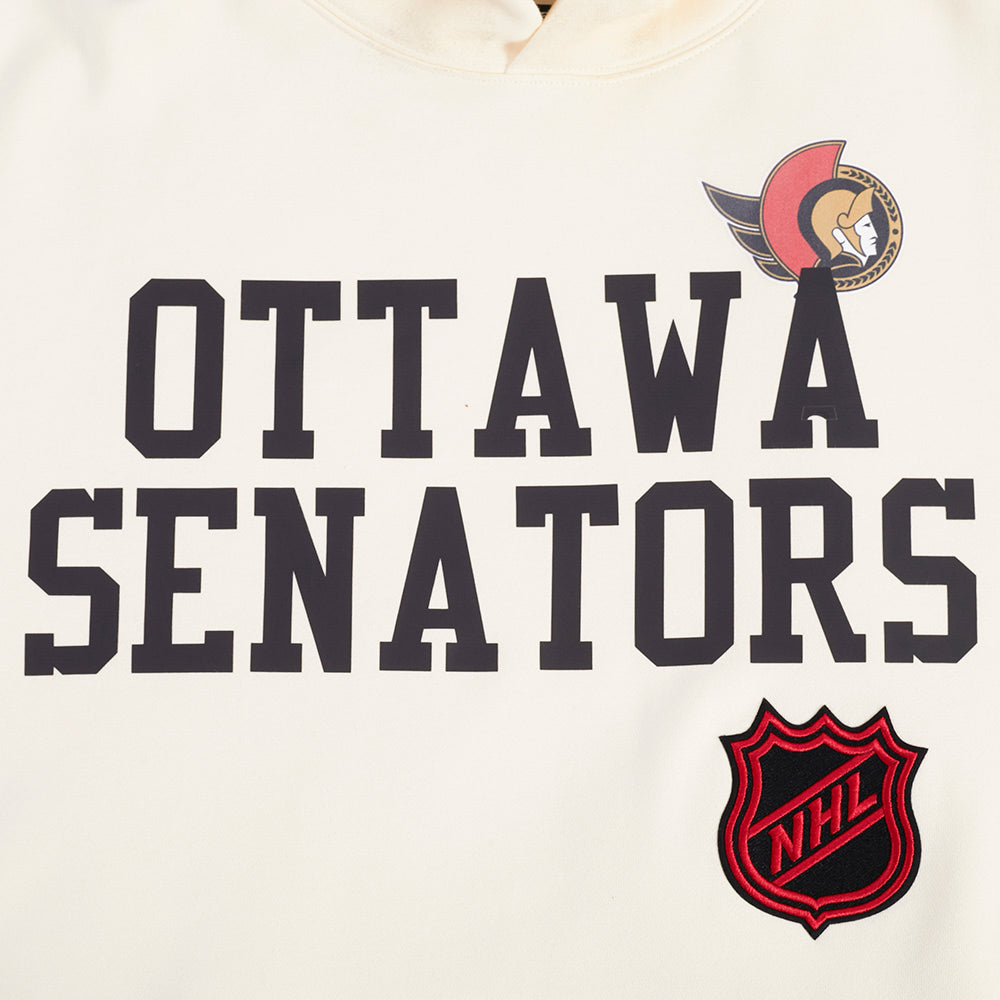 OTTAWA SENATORS HOME TEAM DROP SHOULDER PULLOVER HOODIE