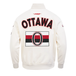 OTTAWA SENATORS PRO GAME DAY OLD LOGO KNIT JACKET