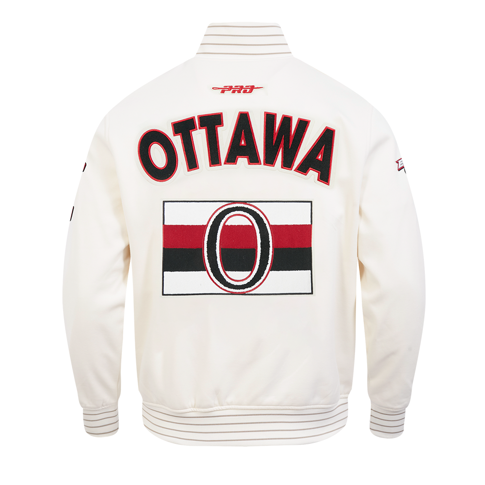 OTTAWA SENATORS PRO GAME DAY OLD LOGO KNIT JACKET
