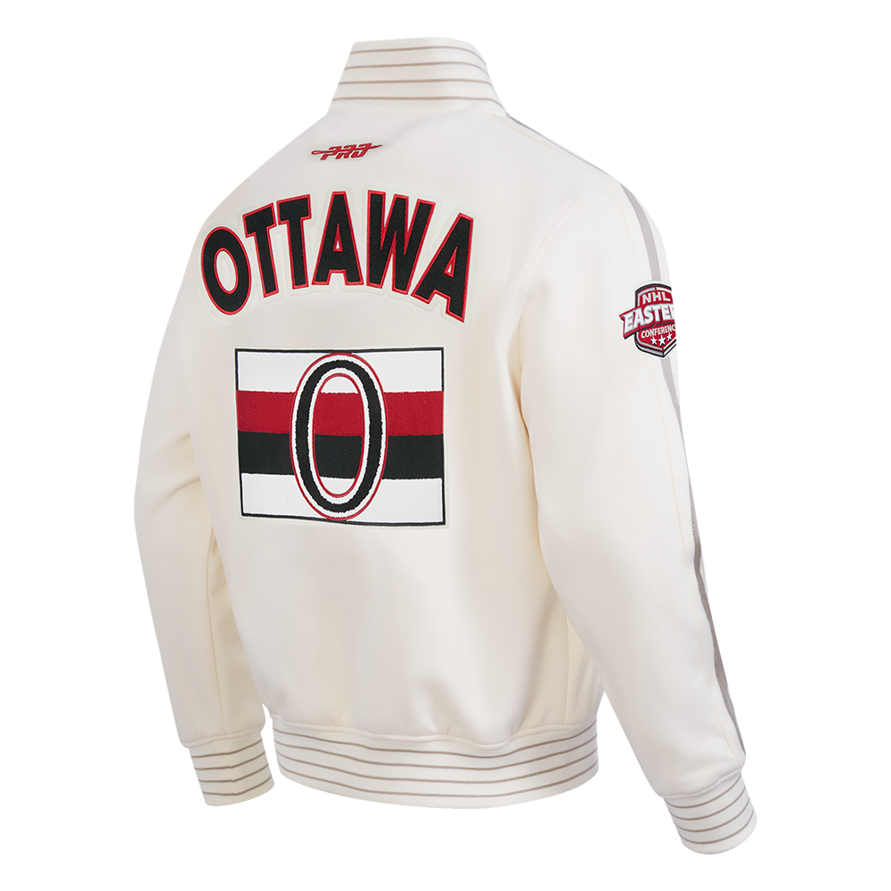 OTTAWA SENATORS PRO GAME DAY OLD LOGO KNIT JACKET