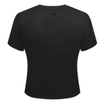 OTTAWA SENATORS WOMEN'S TRIPLE BLACK SLIM FIT TEE