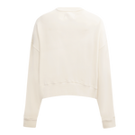 OTTAWA SENATORS WOMEN'S NEUTRAL FLEECE CREWNECK SWEATER