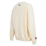 OTTAWA SENATORS WOMEN'S CLASSIC ICON PRO WHITE CREWNECK SWEATER