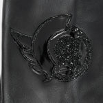 OTTAWA SENATORS WOMEN'S WASHED VAGAURD CROPPED VARISTY JACKET