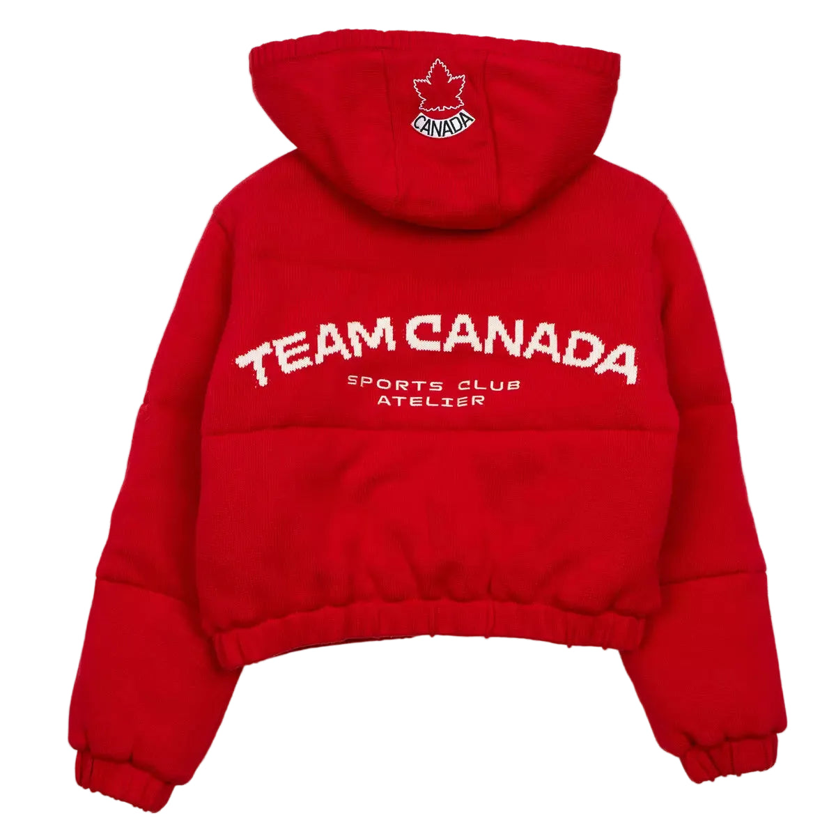 HOCKEY CANADA KNIT PUFFER JACKET