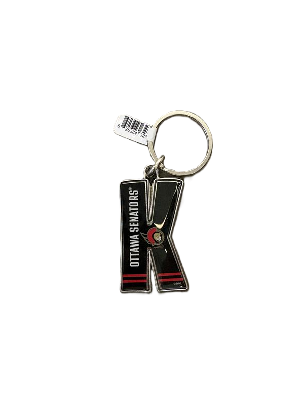 OTTAWA SENATORS INITIAL KEYCHAIN