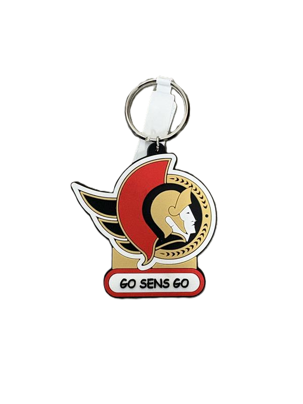 OTTAWA SENATORS GO SENS GO KEYCHAIN