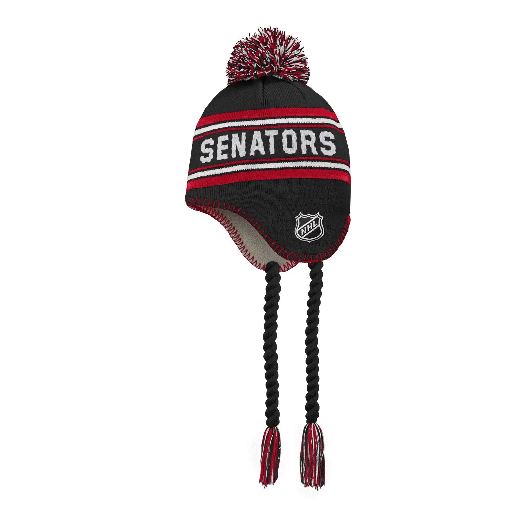 Youth Jacquard Tassel Pom Toque-Outerstuff-OttawaTeamShop.ca