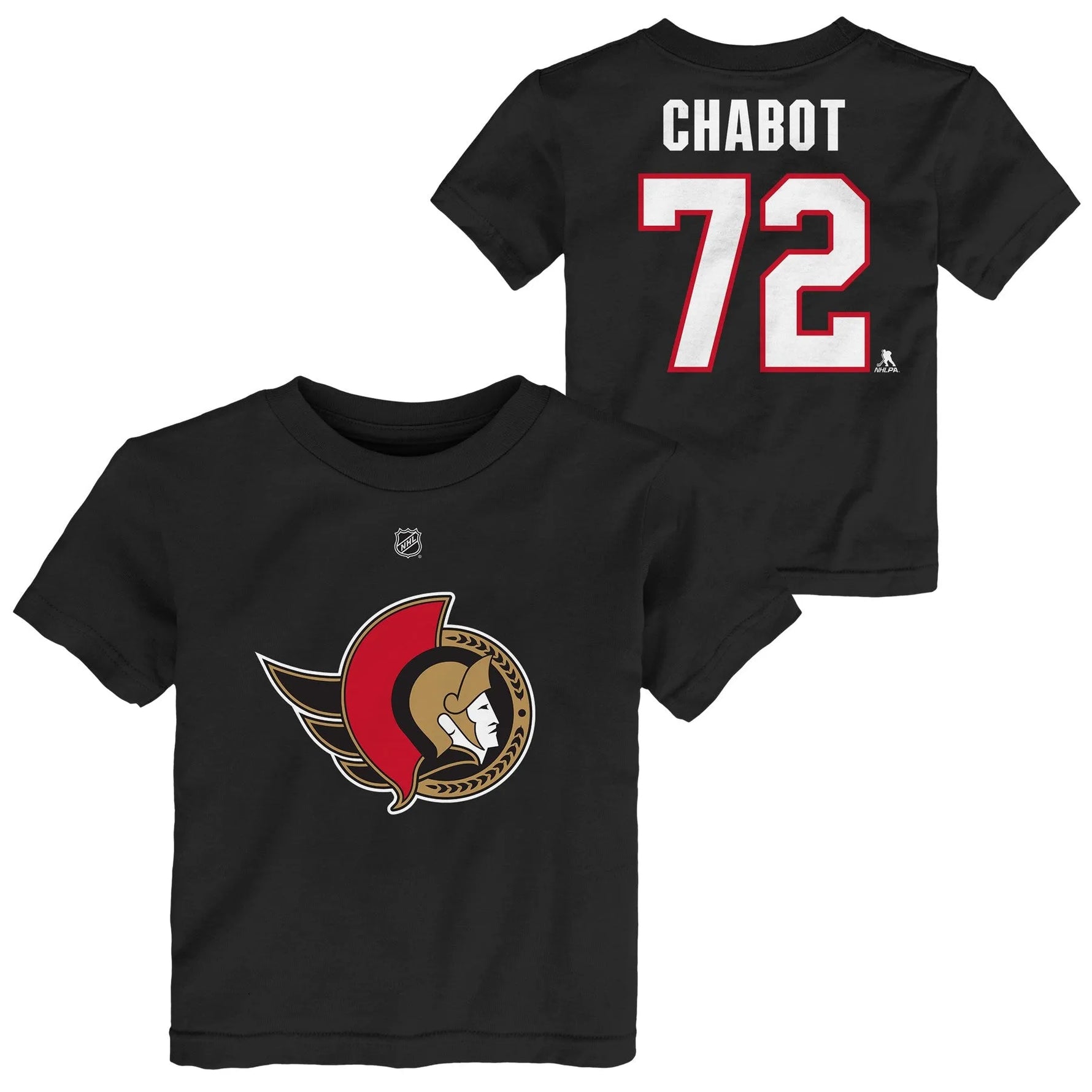 Child Chabot Name and Number Tee
