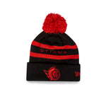 Ottawa Senators Black and Red Pom Toque-New Era-OttawaTeamShop.ca