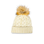 Ottawa Senators Women's White Fur Pom Toque-New Era-OttawaTeamShop.ca