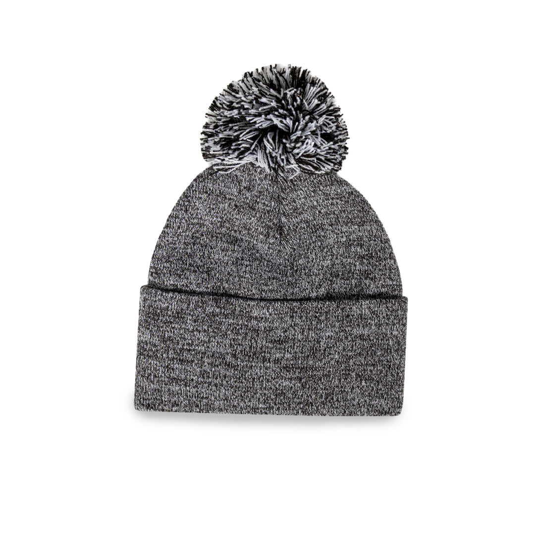 OTTAWA SENATORS BLACK MARBLED POM KNIT TOQUE-New Era-OttawaTeamShop.ca
