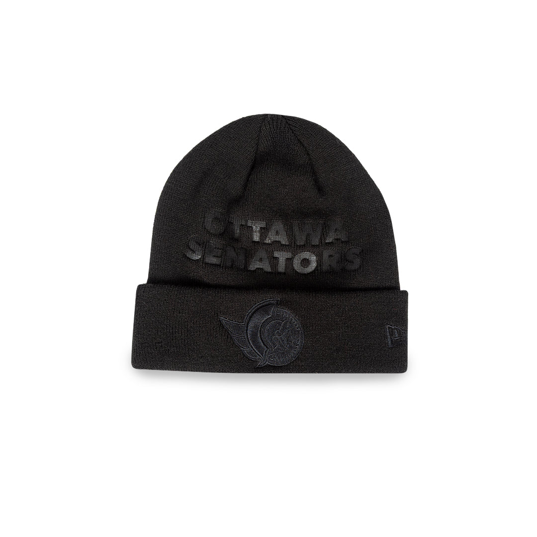 OTTAWA SENATORS Tonal Cuffed Beanie-New Era-OttawaTeamShop.ca