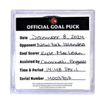 KYLE MACLEAN - 2024 GOAL PUCK