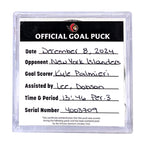 KYLE PALMEIERI - 2024 GOAL PUCK