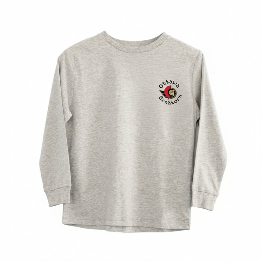 OTTAWA SENATORS  Youth Long Sleeve Tee