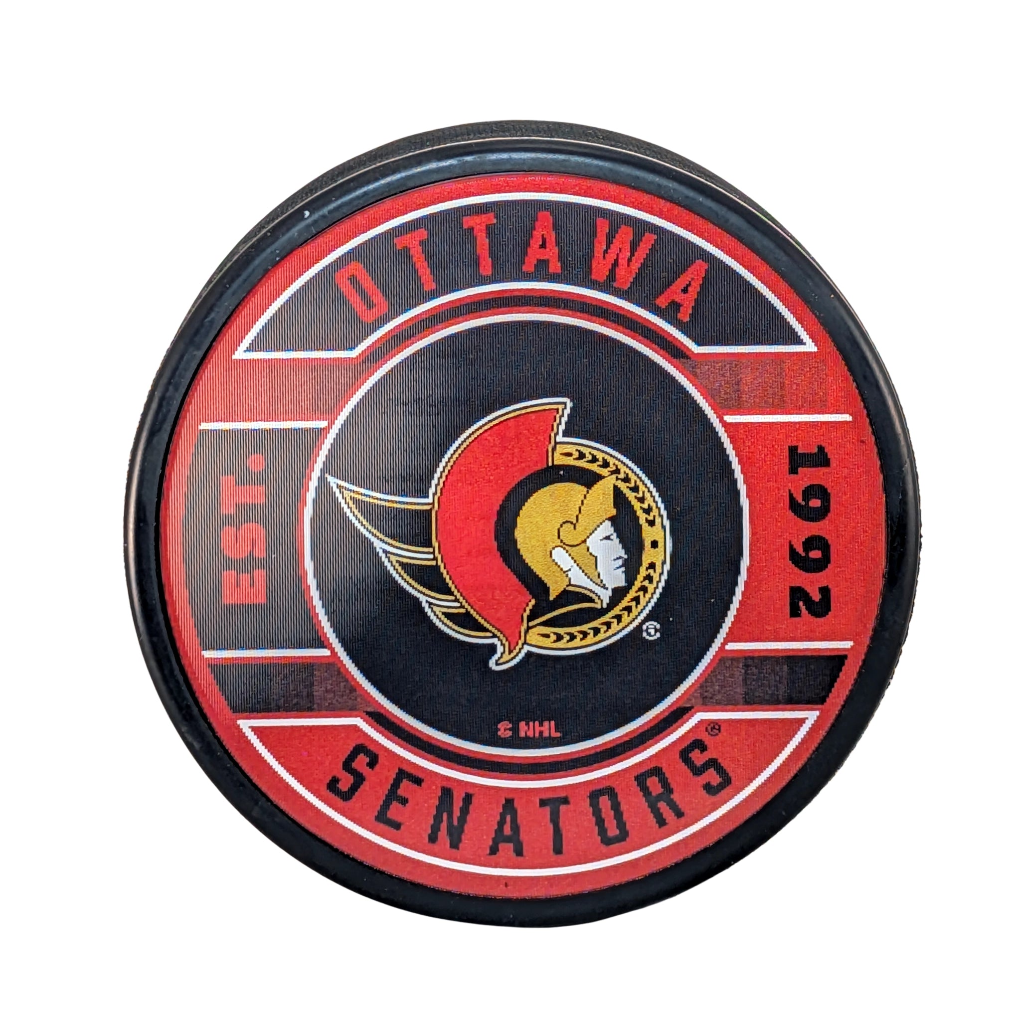 Ottawa Senators Lenticular Souvenir Puck