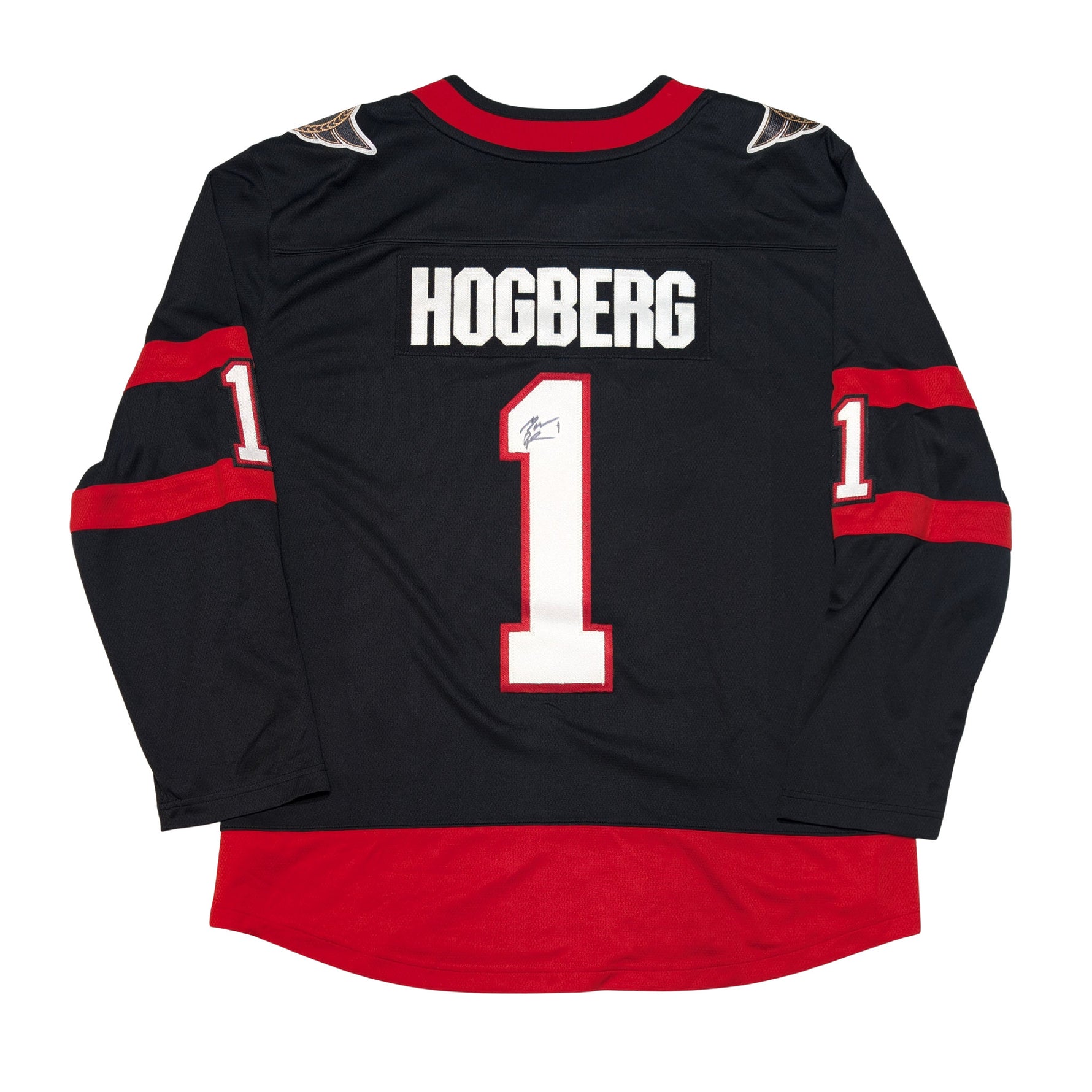 Marcus Hogberg Signed Ottawa Senators Fanatics Breakaway Jersey