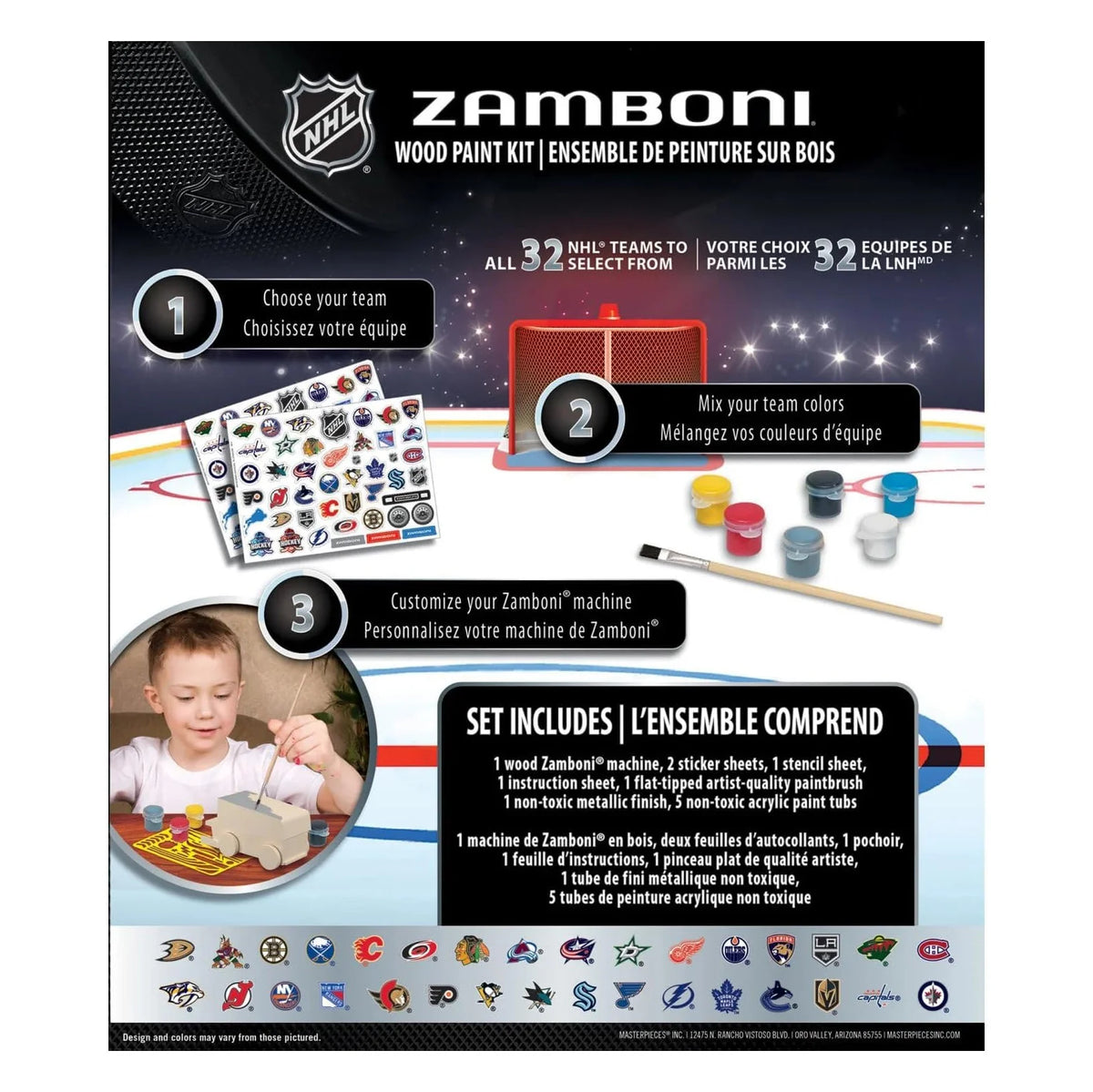 NHL ZAMBONI CRAFT KIT