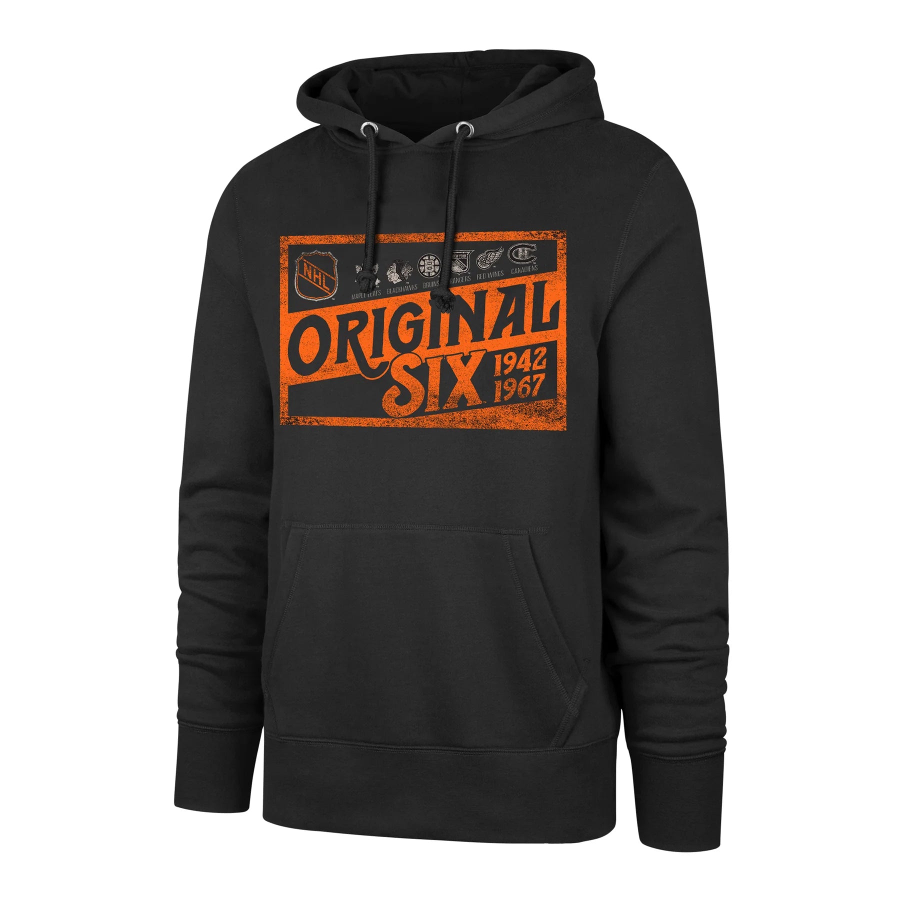 NHL ORIGINAL 6 PULLOVER HOODY
