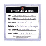 NOAH CATES - 2023 GOAL PUCK