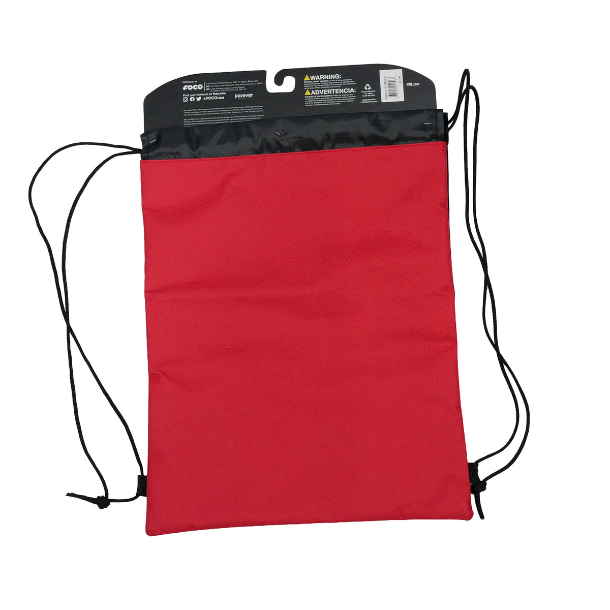 OTTAWA SENATORS SPLIT COLOUR DRAWSTRING BACKPACK